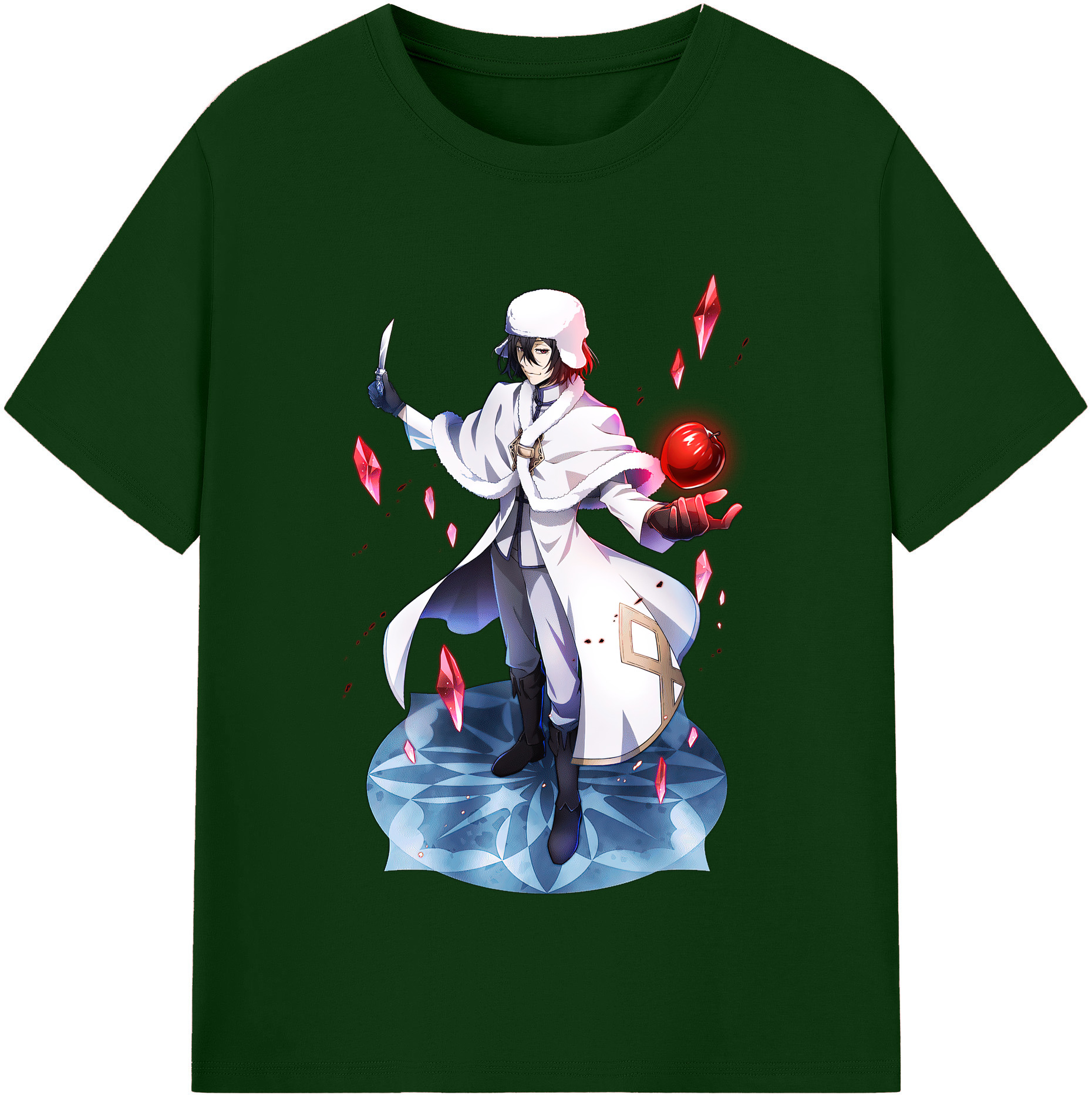 （画像用） 文豪ストレイドッグス Bungo Stray Dogs 綿100％半袖Tシャツ（フロントプリント）